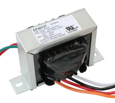 Endurance Pro Control Transformer 40VA, Primary 120, 208, 240V Secondary 24V, HV