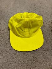 OnlyNY Solid Neon Yellow Trucker Hat Cap NWOT Unisex Adjustable Size Made in USA