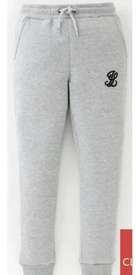 BRAND NEW ILLUSIVE LONDON BOYS GREY HYBRID JOGGERS - SIZE 13/14 YEARS