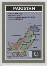 1990 CaliCo Graphics League of Nations Pakistan #33 0w6