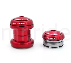 mr-ride Token Headset 1-1/8" 34mm tube,Threadless/Integrated (w/ top cap) Red - Picture 1 of 9