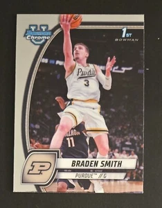 2024-25 Bowman University Chrome #12 Braden Smith - Bild 1 von 2