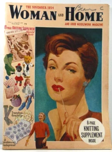 The November 1954 Woman and Home and Good Needlework Magazine vintage mag VGC - Picture 1 of 19