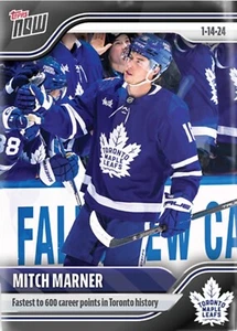 2023-24 TOPPS NOW NHL STICKER TORONTO MAPLE LEAFS MITCH MARNER #86 FAST 600 PTS - Picture 1 of 1