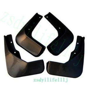 4xFor Cadillac XTS 2013-2019 Left Right Wheel Shield Mud Guard Splash Black Flap - Picture 1 of 1