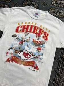 Vtg Kansas City Chiefs 1998 Youth Large Graphic Shirt - Picture 1 of 4