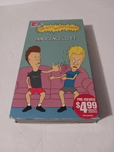 Beavis and Butt-Head - Innocence Lost (VHS, 1997) Blockbuster stickers!! - Picture 1 of 6
