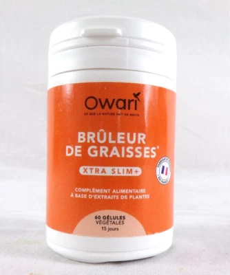OWARI BRULEUR DE GRAISSE XTRA SLIM 60 GELULES - 11/2026