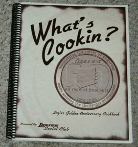 What's Cookin? Lozier Social Club 50 Years Golden Anniversary Recipes Cookbook  - Picture 1 of 5
