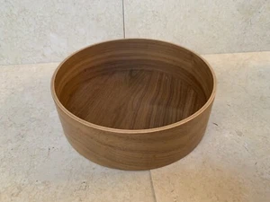Vintage IKEA Stockholm Made in Romania Round Bowl Tray Wooden - Picture 1 of 8