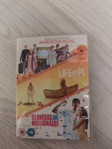The Best Exotic Marigold Hotel / Life Of Pi / Slumdog Millionaire DVD (2015) - Picture 1 of 3