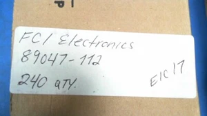 89047-112 FRAMATOME CONNECTORS 89047 FCI 89047 89047112 - Picture 1 of 2