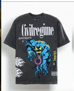 Neu im Karton Civil I Need To Be Free x Venom übergroßes T-Shirt 2XL - Bild 1 von 4