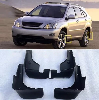 4Pcs Fender Flaps Splash Guard Protect Fit For Lexus RX330/350/400h 2004-2008 - Image 1 of 2