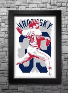 AL HRABOSKY art print/poster ST. LOUIS CARDINALS FREE S&H! JERSEY B2G2 - Picture 1 of 6