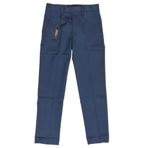 Leo & Zachary Boy's Adjustable Waist Fashion Slim Fit Slacks Pants Blue Size 7 - Picture 1 of 12