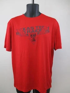 New NCAA Texas Tech Red Raiders Adult Mens Size L Large Shirt - Picture 1 of 7