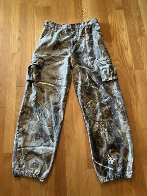 REALTREE YOUTH CARGO Pocket Pants  Size 18 XXL Hunting - Image 1 of 4