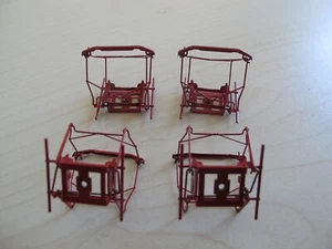 2 Paar Original Sommerfeldt H0 Scherenstromabnehmer RAL 3000 Rot lack.  Wie Neu - Bild 1 von 1