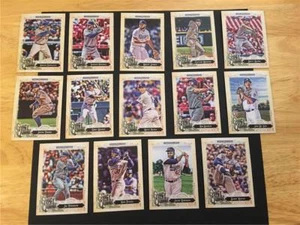 2017 Topps Gypsy Queen Los Angeles Dodgers Team Set 14 Cards With 3 High # SP - Picture 1 of 1