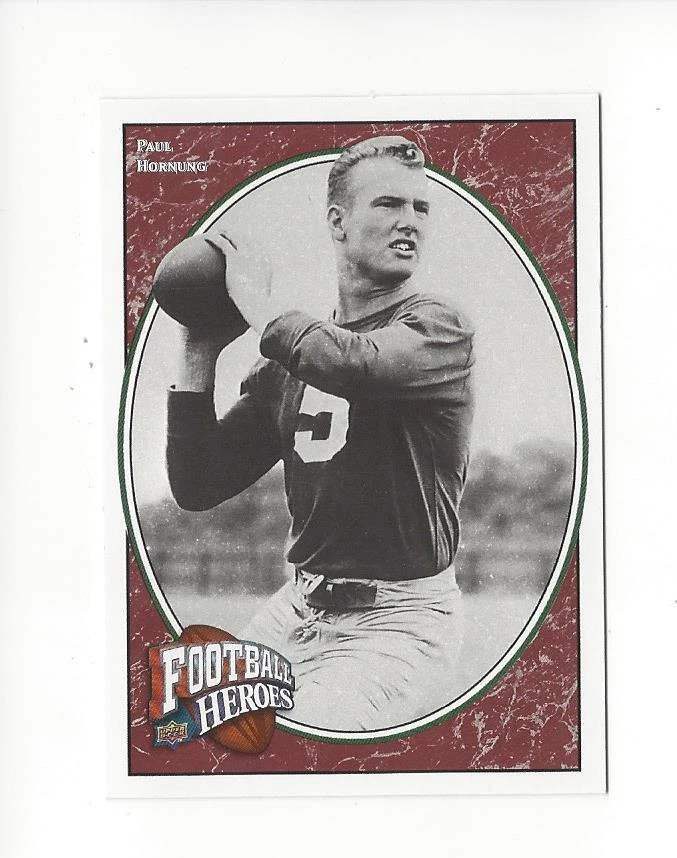 2008 Upper Deck Heroes #223 Paul Hornung Packers - Image 1 of 1