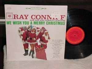 RAY CONNIFF SINGERS "We Wish You A Merry Christmas" LP 1962 Columbia Stereo - Picture 1 of 1