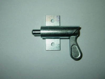 Federriegel Sicherheitsriegel rechts 10mm Bolzen 14mm Hub  NEU Unimog Feuerwehr  - Bild 1 von 2