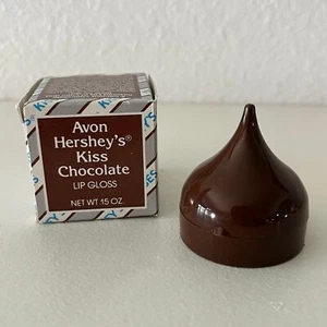 Vintage Avon 1983 Hersheys Kiss Chocolate Lip Gloss - Picture 1 of 10