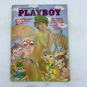 Playboy Magazine August 1974 Jeane Manson Claudia Lenner Warhol - Picture 1 of 14