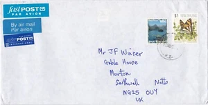 New Zealand oversize cover sent from Auckland to Morton,Southwell Notts UK - Picture 1 of 2