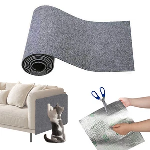 Self-adhesive Cat Scratching Pad Sofa Protector Cat Scratcher Mat Cat Carpet UK - Picture 1 of 10