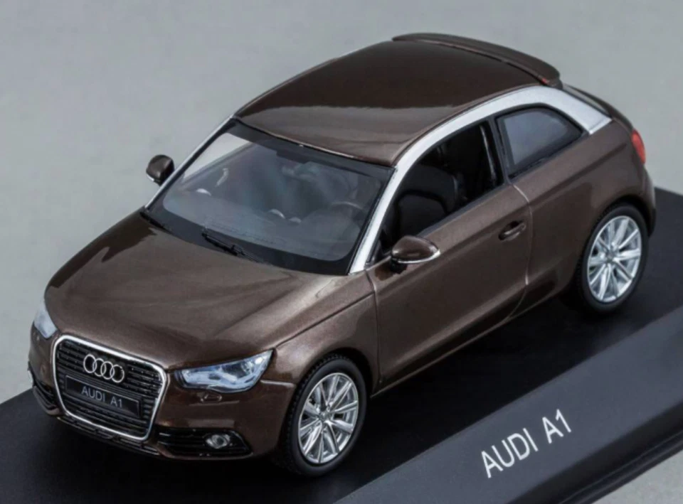 1/43 AUDI A1 2011  TEAK BROWN METALLIC KYOSHO 03801TBR EXTREMELY RARE - Immagine 1 di 1