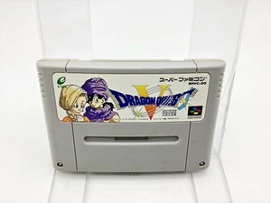 Nintendo Super Famicom Dragon Quest V Japan 1 Week to USA - Picture 1 of 2