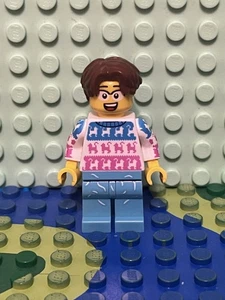 Lego City Minifiguras Serie 27 Cat Lover Col459 - Imagen 1 de 4