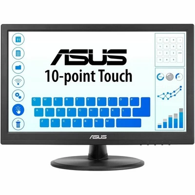 Asus VT169HE 16" Class LED Touchscreen Monitor - 16:9 - 5 ms (90lm09v1-b011b0) - Image 1 of 4