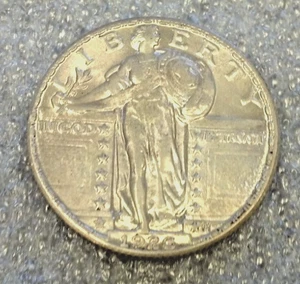 1926 STANDING LIBERTY SILVER QUARTER AU/BU (3153) - Bild 1 von 4