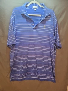 Peter Millar Summer Comfort Polo XL Country Club 1898 Exclusive Crest - Picture 1 of 5