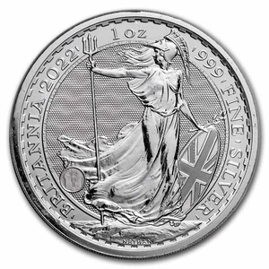 Great Britain 1 oz Silver Britannia BU (Random Year) - Picture 1 of 2