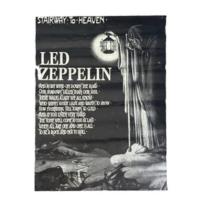 Vintage Led Zeppelin - Stairway To Heaven HUGE Subway Poster 40"x60" - Picture 1 of 7