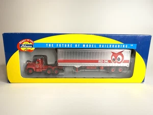Boxed Athearn Railroading HO Scale 93188 Red Owl Mack B Tractor Lorry 40’  - Bild 1 von 8