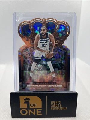 2023-24 Crown Royale - Cracked Ice - Karl Anthony Towns - Twolves  - Image 1 of 2
