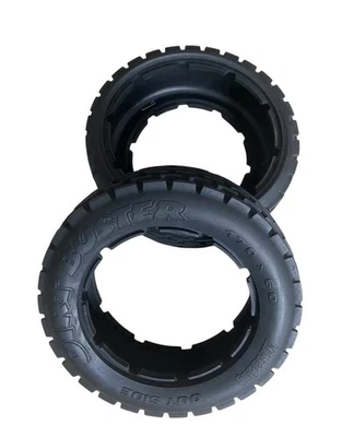 2er Set KM Dirt Buster Reifen vorne 170mm x 60mm HPI u. Rovan Baja u.a. NEU - Bild 1 von 2