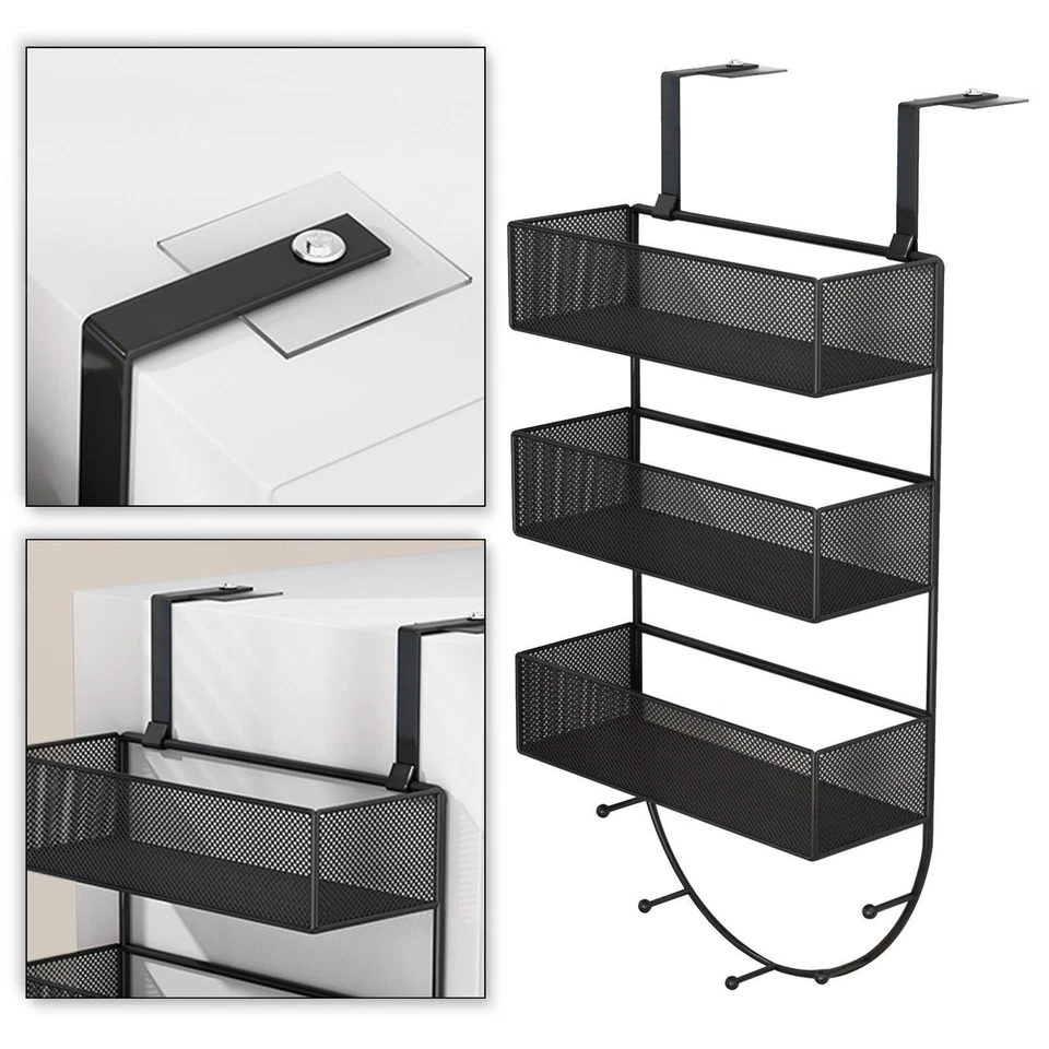 Refrigerator Storage Rack Spice Jars Vegetable Fruits Fridge Organizer Shelf for - Image 1 of 1