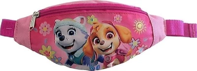 RUZ Paw Patrol Skye And Everest Little Girl Fanny Pack - Kids Phone Pouch Waist Bag