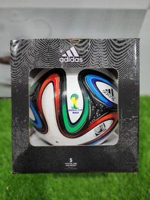 Balón de fútbol Brazuca FIFA WC 2014 partido oficial talla 5 con caja y envío gratuito a EE. UU.! Foto 1 de 4
