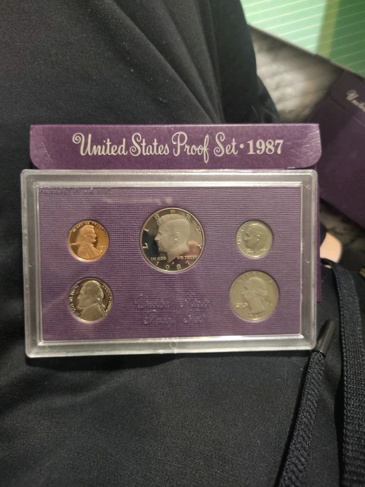 1987 S US Mint Proof Set - OGP - Image 1 of 1