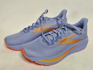 Women's Brooks Ghost 17 Haze Running Shoes Lavender/Orange DNA Loft Size 12  - Picture 1 of 19