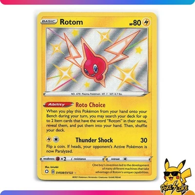 Rotom - SV038/SV122 - Shiny Holo Rare - Shining Fates: Shiny Vault - [NM] - Image 1 of 4