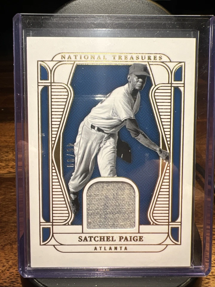 Cartera Paige 2025 Panini National Treasures juego parche usado/99 Foto 1 de 2