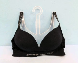 Full Coverage Bügel Plunge Damen Push Up BH Medium Schwarz - Bild 1 von 10